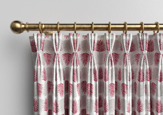 Alfresco, Pomegranate - Made to Measure Curtains - Image 11